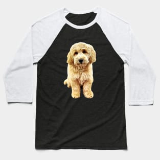 Goldendoodle Cute Puppy Eyes! Baseball T-Shirt